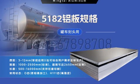 明泰鋁業(yè)：以5182鋁板賦能罐車制造，引領(lǐng)輕量化與安全新標(biāo)桿